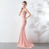 Trailing Sexy Slim Evening Dress