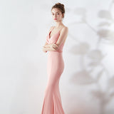 Trailing Sexy Slim Evening Dress