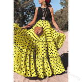Polka Dot Multi-Layered Loose Skirts
