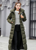 Down Coat women Long Down Jacket Women Winte