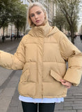 Winter Loose Short Cotton-padded Jacket