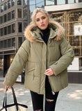 Short cotton-padded Down Jacket Coat