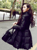 Winter Down Jackets Warm Long Slim Coat