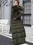 Down Coat women Long Down Jacket Women Winte