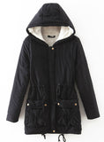 Lamb Wool Cotton-padded Hat Cotton-padded Jacket