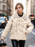 Short Loose Casual Cotton-padded Down Jacket