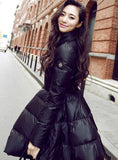 Winter Down Jackets Warm Long Slim Coat