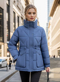 Loose Plus Size Padded Cotton Coat