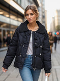 Short Loose Casual Cotton-padded Down Jacket