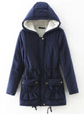 Lamb Wool Cotton-padded Hat Cotton-padded Jacket