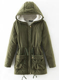 Lamb Wool Cotton-padded Hat Cotton-padded Jacket