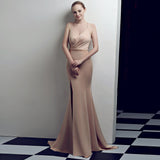 Trailing Sexy Slim Evening Dress