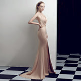 Trailing Sexy Slim Evening Dress