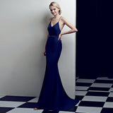 Trailing Sexy Slim Evening Dress