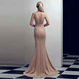 Trailing Sexy Slim Evening Dress