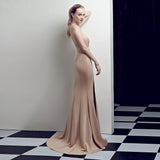 Trailing Sexy Slim Evening Dress