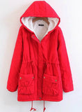 Lamb Wool Cotton-padded Hat Cotton-padded Jacket