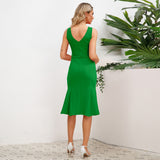 Sleeveless Professional Slim Fit Temperament Dress