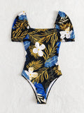 Sexy Printed One-Piece Swimsuit