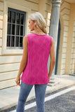 Crew Neck Sleeveless Vest