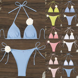 3D Flower Bikini Sets