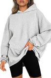 Loose Casual Fleece Pullover Hooded Sweatshirt