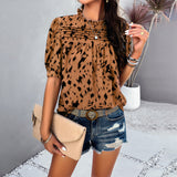 Printed Short-Sleeved Top