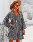 Long Sleeved Casual Holiday Loose Dresses