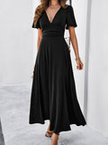 Temperament Slim V-Neck Dresses