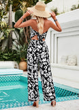 Fashion Printed Trousers Suit