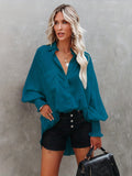 Striped Long Sleeve Blouse