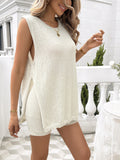 Fashion Casual Short Sweater Suits