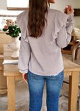 Long Sleeve Ruffle Shirts