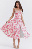 Floral Halter Dress