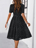 Polka Dot Print Dresses