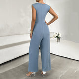 Slim-Fit Sleeveless Jumpsuits