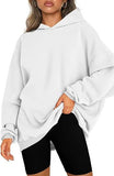 Loose Casual Fleece Pullover Hooded Sweatshirt