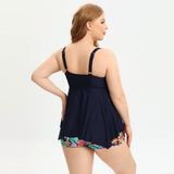 Plus Size Swimsuit Tankini Bikini Boxer Briefs