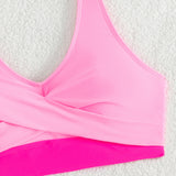 High-Waisted Quick-Drying Bikini Swimsuits