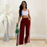 Solid Color Loose Sweatpants