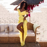 Sequined Beach Maxi Dresses
