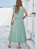 Sleeveless Top And Long Skirt Sets