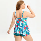 Plus Size Swimsuit Tankini Bikini Boxer Briefs