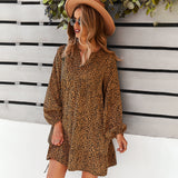 Long Sleeved Casual Holiday Loose Dresses