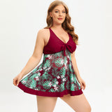 Plus Size Tankini Bikini Swimsuits