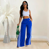 Solid Color Loose Sweatpants