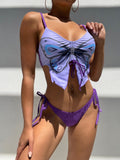 Quick Dry Swimsuit Butterfly Bikini Sets