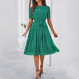 Polka Dot Print Dresses