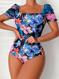 Sexy Printed One-Piece Swimsuit