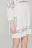 Loose Long-sleeved Round neck Blouse